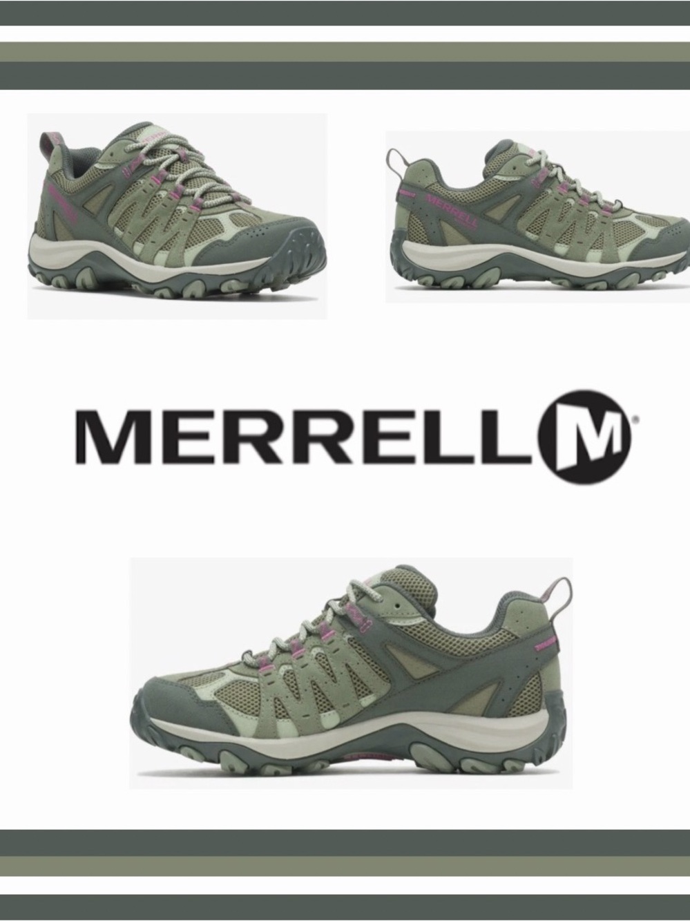 Merrell Accentor 3 WP Lichen Sneakers Size 9.5